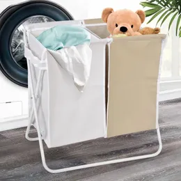 Worki do prania brudne koszyk do przechowywania wiadro składane wodoodporne z pokrywką duże zabawki domowe ubrania nordyckie