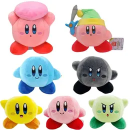 Фаршированные плюшевые животные Kawaii милая звезда Kirby Heart, наполненное плуше плюшевой мультипликационная игрушка
