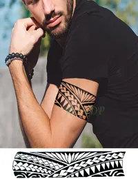 Adesivo da tatuaggio temporaneo impermeabile Personalità tatto falsa flash tatoo braccio.