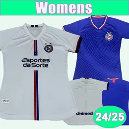 23 24 EC Bahia Rezende Women Soccer Jerseys Jacare Daniel Everaldo Biel Home White Away 3rd Blue Football Shirt Club krótkie mundury