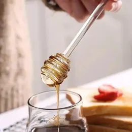 Löffel 20pcs Langlebiger Stock Honig mit hochwertiger Stange Mischgröße Griff Griff Griff Praktische Holzdaucher Küche