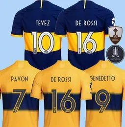 CAMISETA Boca Juniors Football Sweatshirt 2019 2020 Soccer Jersey 19 20 De Rossi Tevez Pavon Benedetto Mauro Gago Osvaldo Jersey9812741