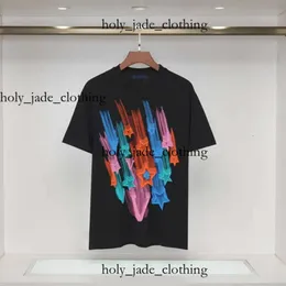 Luis Viton Shirt Designer T -Shirt Louiseviution Shirt Fashion Luxus Marke Sommer Neuer Männerdesigner hochwertiges Baumwoll -Anime -Muster Lose Kurzarm Shirt 176