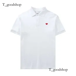 2024 Paris Fashion Brand POLO Shirt Tees Mens Women Designer Luxury Amis T Shirt Casual Play Tshirt Love Round Neck Coeur Mens Womens Red Heart Tees -888 F4a