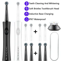 K1 Electric Tooth Brush Rotary Tandborste rengöring och blekning är lämplig för känslighet Crowd Oral Care Clean Tools 5 240511