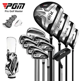 PGM Rio III Golfclub 12/4 PCs Herren Rechtshänder -Golfschläger mit Golfbeutelanfängern Praxis Club 240507