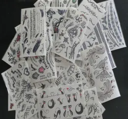 50Pcs 9517cm Mixed Types Fashion Tattoos Sticker Waterproof Temporary Tattoos DIY Body Art Accessories Infinity Fake Tattoo Tips7753038