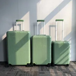Designer Suitcase 10A Case di carrello elegante 2024 con grande capacità e blocchi di combinazione di rotoli