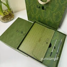 B5 Designer Notebook Geschenkbox Set Business High-End-Notebook-Lehrer-Geschenke Geschenke Lehrer-Tagebuch 3-teiliger Set