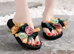 Sagace Shoes water с дышащей смесью цветов цветы пляжные туфли дома Slider Sandal