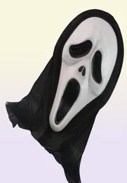 Whole2016 Nova máscara de Halloween Dressão Latex Dress Skull Ghost Máscara de Screy Screy Capuz do rosto unissex33463443804278
