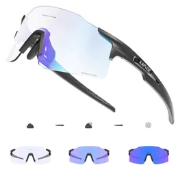 Açık Gözlük Mavi Fotokromik Erkek ve Kadın Bisiklet Bisiklet Güneş Gözlüğü Spor Gözlükleri MTB UV400 Bisiklet Yolu Gogglesq240514
