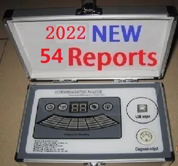 2022 Novo analisador quântico de ressonância magnética 54 Relatórios comparativos com 6core ver 6312 DHL Ship em versão real6228803