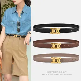 Belts Belt womens versatile jeans belt decoration skirt suit sweater accessories high-end feel 2023 new trend Y240507