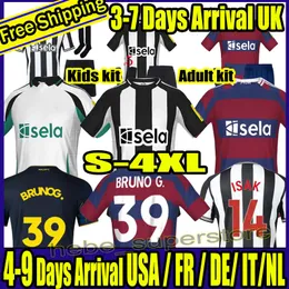 S-4xl 2024 Domowe koszulki piłkarskie Bruno G. Joelinton Isak 24 25 3rd Tonali Isak Fan Player Maximin Wilson Almiron Football Shirt Man Kid Kit 16-XXL