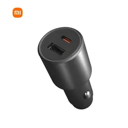 Xiaomi 43W Car Charger Dual Port USB A Type C Charger 1A1C QCDP 3.0 Snabbladdning för iPhone Xiaomi Samsung Huawei