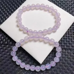 Link pulseiras naturais lavanda roxa bracelete de calcets de casal yoga homem homens curando jóias fengshui presente 1pcs