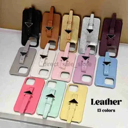 Designer Fashion Armband -Handyhüllen für iPhone 15Promax 14 13pro 13 15 12Promax Leder Herren Damen Luxus iPhone Haufen