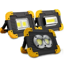 Mobile Power Lampe Led Portable Spotlight Led Work Light Rechargeable 18650 Battery Outdoor Light For Hunting Camping Led Latern 5538437