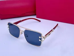 1pc Luxus Mode Square Sonnenbrille für Frauen Männer Vintage Metall Rahmen Designer Sonnenbrille Retro Sonnenbrille UV400 Schutz Driving Eyewear 90