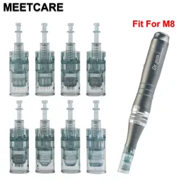 Macchina M8 M8 DR PEN BAYONET Microneedle 11 16 24 36 42 42 Round 5D 5D Nano Professional Derma Pen MTS MicroneEdling Tattoo Needles