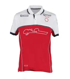Apparel 2022 New Formula One Team Uniform F1 Racing Suit Tshirt Men's Shortsleeved Lapel Polo Shirt Custom