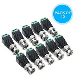 DIY BNC Connectors для установки видеокамеры видеонаблюдения с кабелями Coaxial/Cat5/Cat6 дома