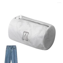 Tvättpåsar nätväska för klädtvättmaskin med blixtlås delikata nettoresskor bra byxor kappstrumpa