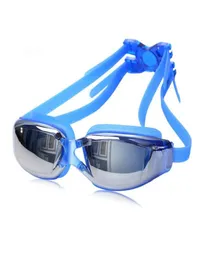 Nuovissimi occhiali da nuoto professionale antimidivi per la placca regolabile con vetri di silicone impermeabile
