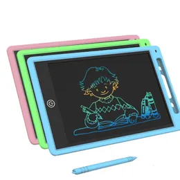 65851012 inch Lcd Writing Tablet Drawing Board Graffiti Sketchpad Mgaic Erasable Handwriting Pad Toys for Kids Boys Gifts 240515