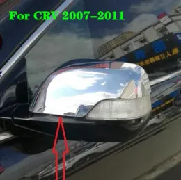 Stil Yüksek Kaliteli ABS Chrome 2pcs Araba Arka Bakış Dekorasyon Kapağı, Honda CRV CRV 20072019 için kapı aynası koruma kapağı