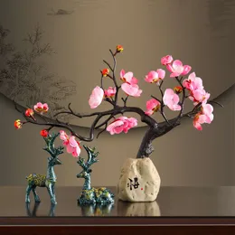 Kreatywne chińskie ozdoby łosia, dekoracje domowe, rękodzieło, salon, szafka na wino, studia i małe dekoracje