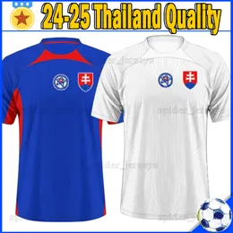 2024 Slovakia National Football Team Soccer Jerseys 24 25 Home Away Men Uniforms Football Shirts