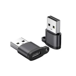 유형 C에서 USB2.0 어댑터 컨버터 USB C 여성에서 USB 2.0 남성 OTG 케이블 컨버터를위한 남성 OTG 케이블 변환기 S9 Huawei P20