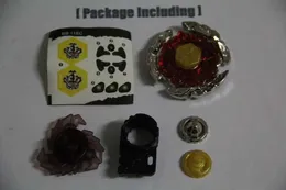 4D Beyblades 4d 빠른 금속 퓨전 장난감 풍경 방적 최고 단일 금속 싸움 BB116C Hell Crown 130fb