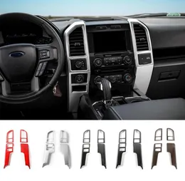 Central Contral Air Conditioning Outlet Vent Cover Trim Frame Dashboard Panel Fit for Ford F150 2015 Car Styling2454756