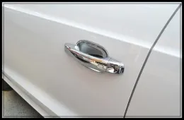 Styling Free shipping!High quality ABS chrome 8pcs door handle cover+4pcs door handle bowl for Q3 20122015