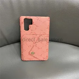 Projektanci etui na telefony dla Samsungs Galaxy S24 S24plus S24Ultra S23 S23Ultra S23plus S22 S22Ultra Uwaga 20 Ultra Note 10 Plus skórzany uchwyt na karty Mody