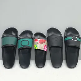 Designer Slides Mens Womens Slippers Summer Sandal Beach Slide Plat Platform Lady Home Fashion Shoes Flip Flops Randig Tiger Bee Causal Slipper With Box Bag No311