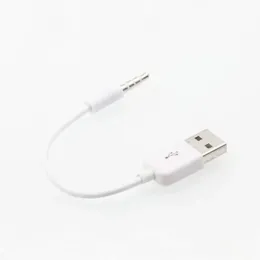 3,5 mm Buchse zu USB 2.0 Daten Sync Ladegerät Transfer Audioadapterkabel für Apple iPod Shuffle 3. 4. 5. 6. Zubehör