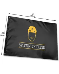 Spittin Chiclets Flagge 3x5ft 150 x 90 cm Polyester Outdoor oder Indoor Club Digitaldruck Banner und Flaggen Whole5788541