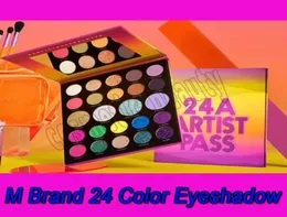 Макияж глаз 24a Artist Pass 24 цвета палитра глаз матовая палитра Shimmer Palettes Cosmetics536363403