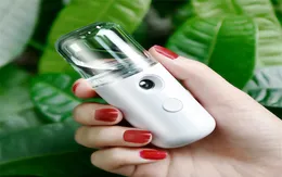 Gesichtsdampfer Nano Spray Spray Feuchtigkeitssinstrument Gesichtsbefeuchter tragbarer wiederaufladbarer Schönheitsinstrument2736583
