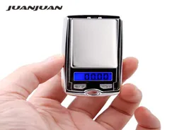 Hög noggrannhet 001G 100G Digital Display Mini Pocket Jewelry Silver Scale Car Key Design Hushåll som väger 17 Off8771835