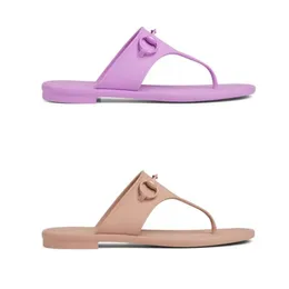 Kadın Sandalet ve Terlik Tasarımcı Dönen Terlik Lüks Klasik Çift Düğme Moda Konforlu Düz Ayakkabılar Plaj Kadın Terlikleri 35-42