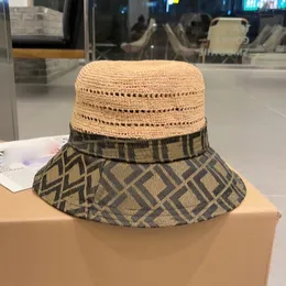 Cappello designer, lettera intrecciata intrecciata intrecciata invertita Fisherman Cappello da sole traspirante Cappello da pesca da pesca da pesca da pesca lussuoso e alla moda