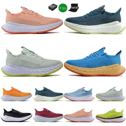 Allenatori di scarpe casual uomini famosi Hok x3 One Carbon 9 Womens Running Golf Shoes Bondis 8 Sneakers Atletico Sneatrice Mens Sports Scarpe dimensioni 36-46