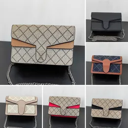 High Quality with Box Designer Handbag Leather Genuine Leather Mini Purses Shoulder Bag Fashion Crossbody Designer Women's Bag wallet Handbags USA Local Shipment 01