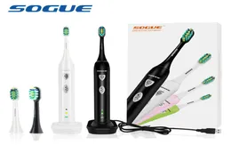 SOGUE Electric Toothbrush Electronic Maglev Motor USB Charge 1 holder 2 FDA brushhead S51 Escova de Dente Eletrica o C181229019686898