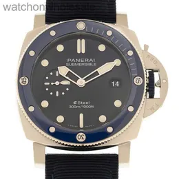 Paneraai Watches Designer For Men Women Oryginalny Senior Submarine Series 44 mm Precision Steel Automatic Mechanical Mens Watch PAM01289